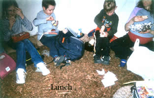 Lunchtime during Bees Knees and Beetles Wings