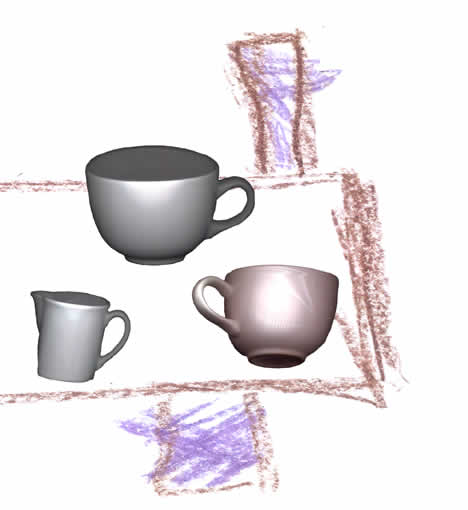 images of cups and teapots